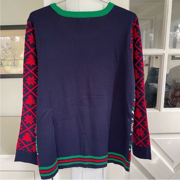 Rockin' Around Women's Christmas Sweater - Picture 6 of 7